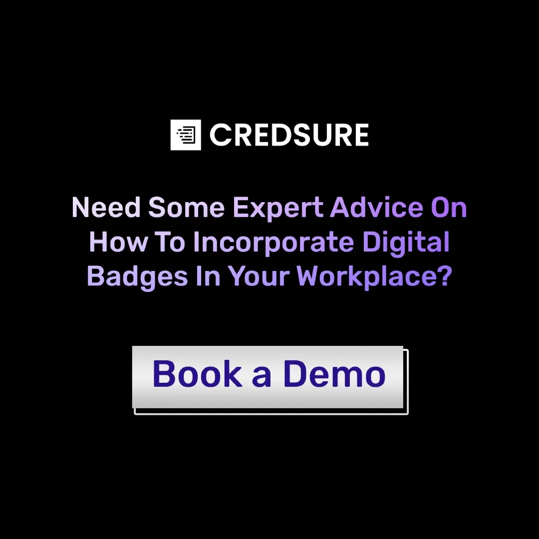 CredSure LinkedIn carousel “Implementing digital badges”, slide 7 of 7