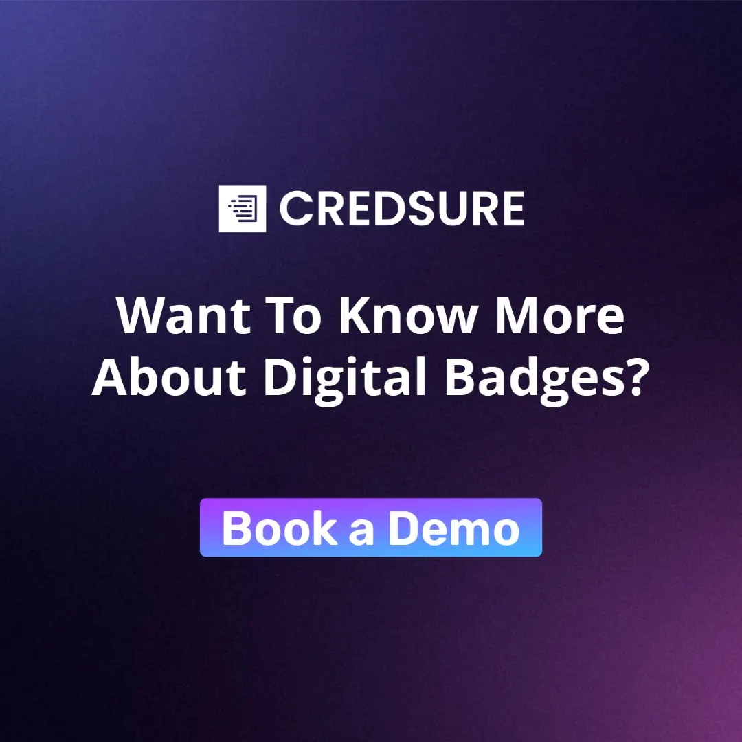 CredSure LinkedIn carousel “Digital badges on LinkedIn”, slide 5 of 5